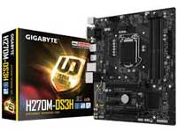 Gigabyte Motherboard GA-H270M-DS3H