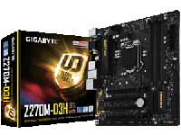 Gigabyte Motherboard GA-Z270M-D3H