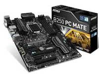 MSI (Micro-Star) Motherboard B250 PC MATE