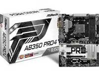 ASRock Motherboard AB350 Pro4
