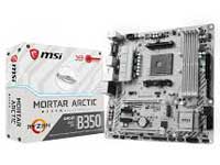 MSI (Micro-Star) Motherboard B350M MORTAR ARCTIC