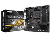 MSI (Micro-Star) Motherboard B350M PRO-VDH