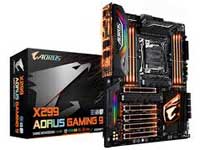 Aorus Motherboard X299 Gaming 9