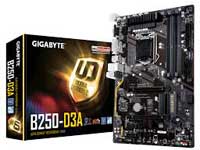 Gigabyte Motherboard GA-B250-D3A