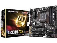 Gigabyte Motherboard GA-AB350M-D3H