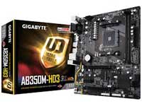 Gigabyte Motherboard GA-AB350M-HD3