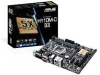 Asus Motherboard H110M-C D3/BR