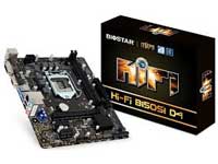 Biostar Motherboard Hi-Fi B150S1 D4