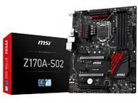 MSI (Micro-Star) Motherboard Z170A-S02