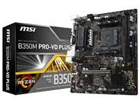 MSI (Micro-Star) Motherboard B350M PRO-VD PLUS