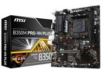 MSI (Micro-Star) Motherboard B350M PRO-VH PLUS