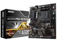 MSI (Micro-Star) Motherboard A320 Pro-VD Plus