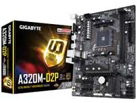 Gigabyte Motherboard GA-A320M-D2P