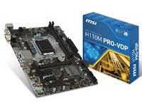 MSI (Micro-Star) Motherboard H110M PRO-VDP