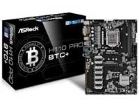 ASRock Motherboard H110 Pro BTC+