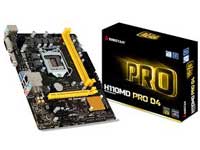 Biostar Motherboard H110MD PRO D4
