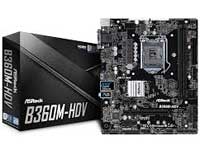 ASRock Motherboard B360M-HDV