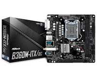 ASRock Motherboard B360M-ITX/ac