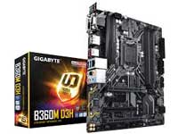 Gigabyte Motherboard B360M D3H