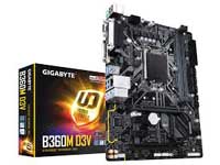 Gigabyte Motherboard B360M D3V