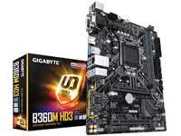 Gigabyte Motherboard B360M HD3
