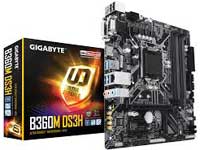 Gigabyte Motherboard B360M DS3H