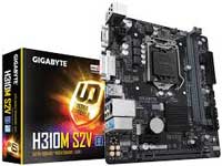 Gigabyte Motherboard H310M S2V
