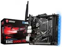 MSI (Micro-Star) Motherboard B360I GAMING PRO AC