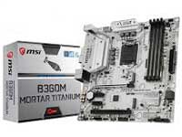 MSI (Micro-Star) Motherboard B360M MORTAR TITANIUM