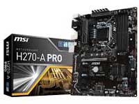 MSI (Micro-Star) Motherboard H270-A PRO