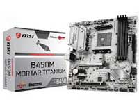MSI (Micro-Star) Motherboard B450M MORTAR TITANIUM
