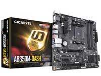Gigabyte Motherboard GA-AB350M-DASH