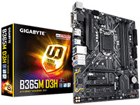 Gigabyte Motherboard B365M D3H
