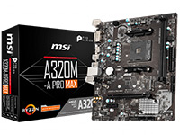 MSI (Micro-Star) Motherboard A320M-A PRO MAX