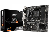 MSI (Micro-Star) Motherboard B450M PRO-VDH MAX