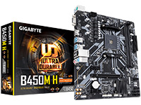 Gigabyte Motherboard B450M H