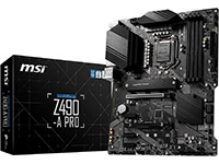 MSI (Micro-Star) Motherboard Z490-A PRO