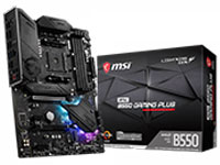 MSI (Micro-Star) Motherboard B550 MPG GAMING PLUS