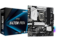 ASRock Motherboard H470M Pro4