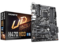 Gigabyte Motherboard H470 HD3