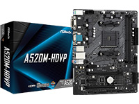 ASRock Motherboard A520M-HDVP