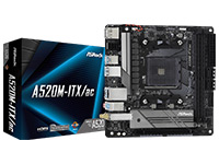 ASRock Motherboard A520M-ITX/ac