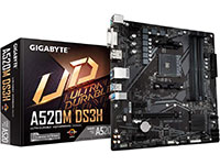 Gigabyte Motherboard A520M DS3H
