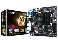 Gigabyte Motherboard GA-N3160N-D3V