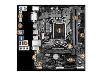 Gigabyte Motherboard B460M POWER