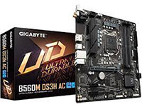 Gigabyte Motherboard B560M DS3H AC