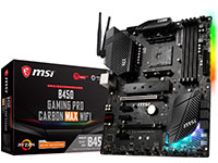 MSI (Micro-Star) Motherboard B450 GAMING PRO CARBON MAX WIFI