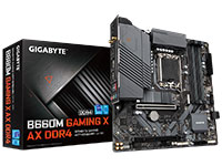 Gigabyte Motherboard B660M GAMING X AX [DDR5]