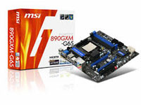 MSI (Micro-Star) Motherboard 890GXM-G65