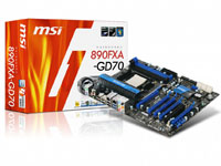 MSI (Micro-Star) Motherboard 890FXA-GD70